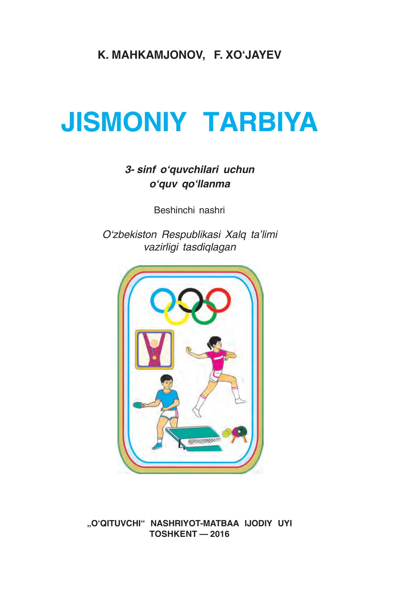3-sinf Jismoniy tarbiya