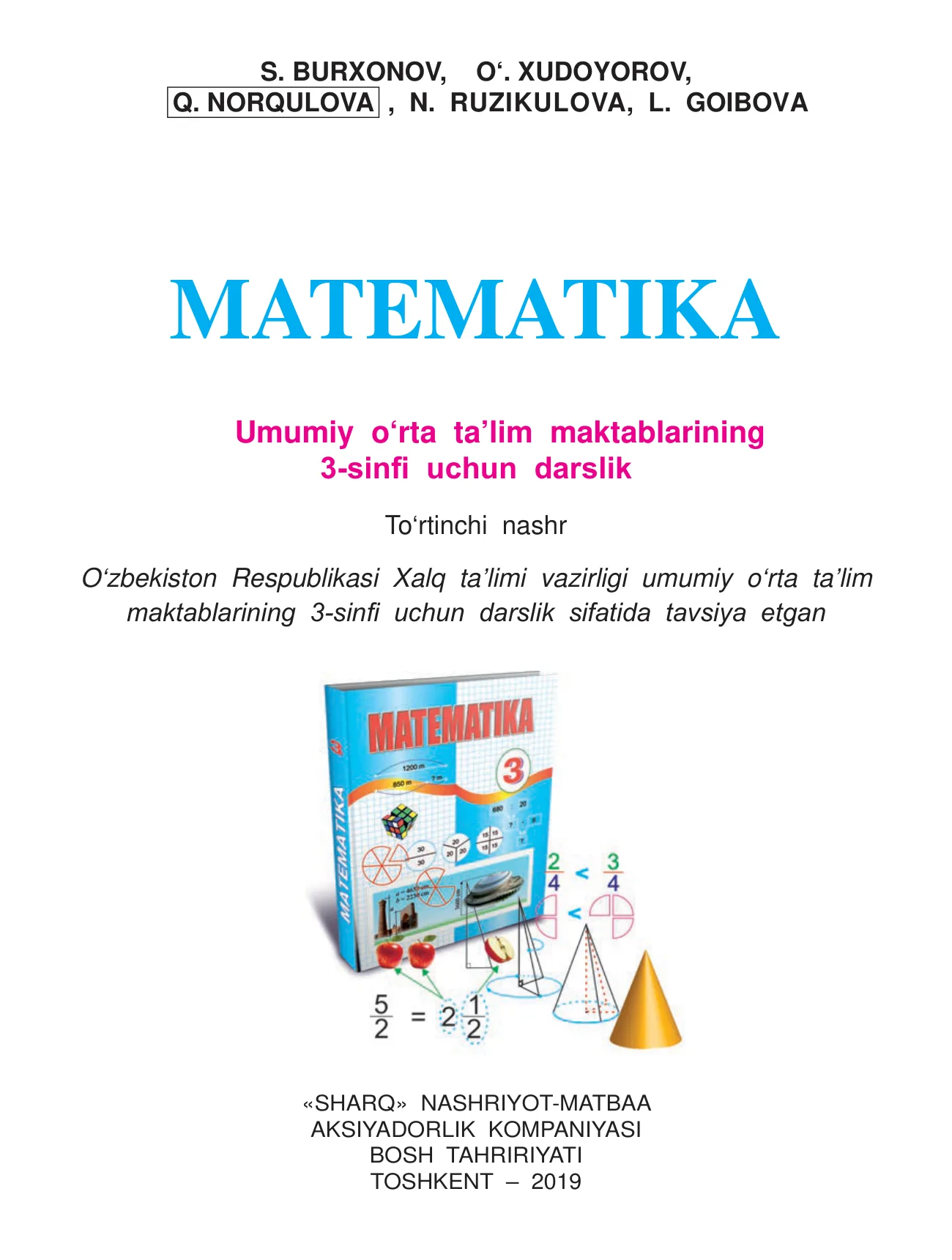 3-sinf Matematika