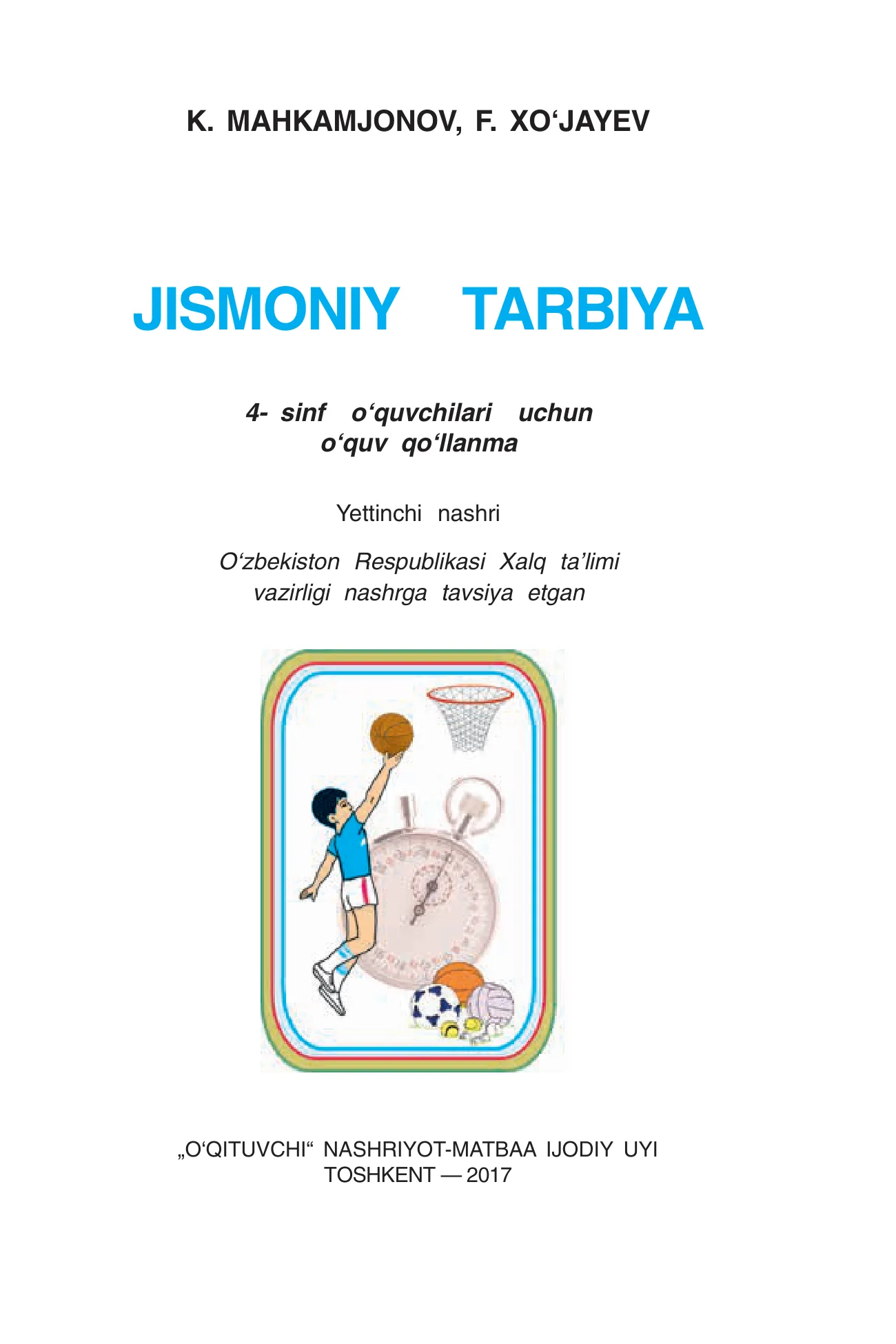 4-sinf Jismoniy tarbiya