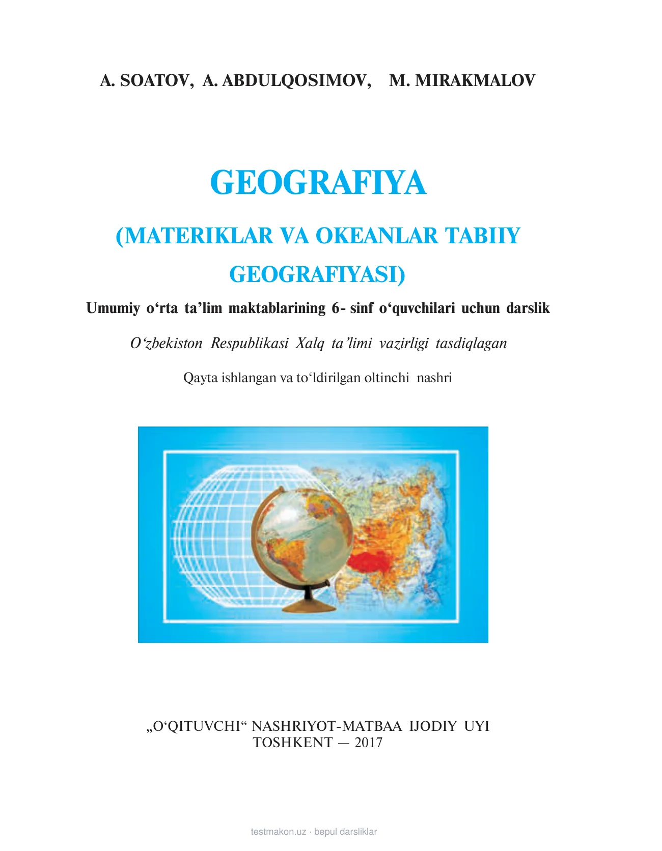 6-sinf Geografiya