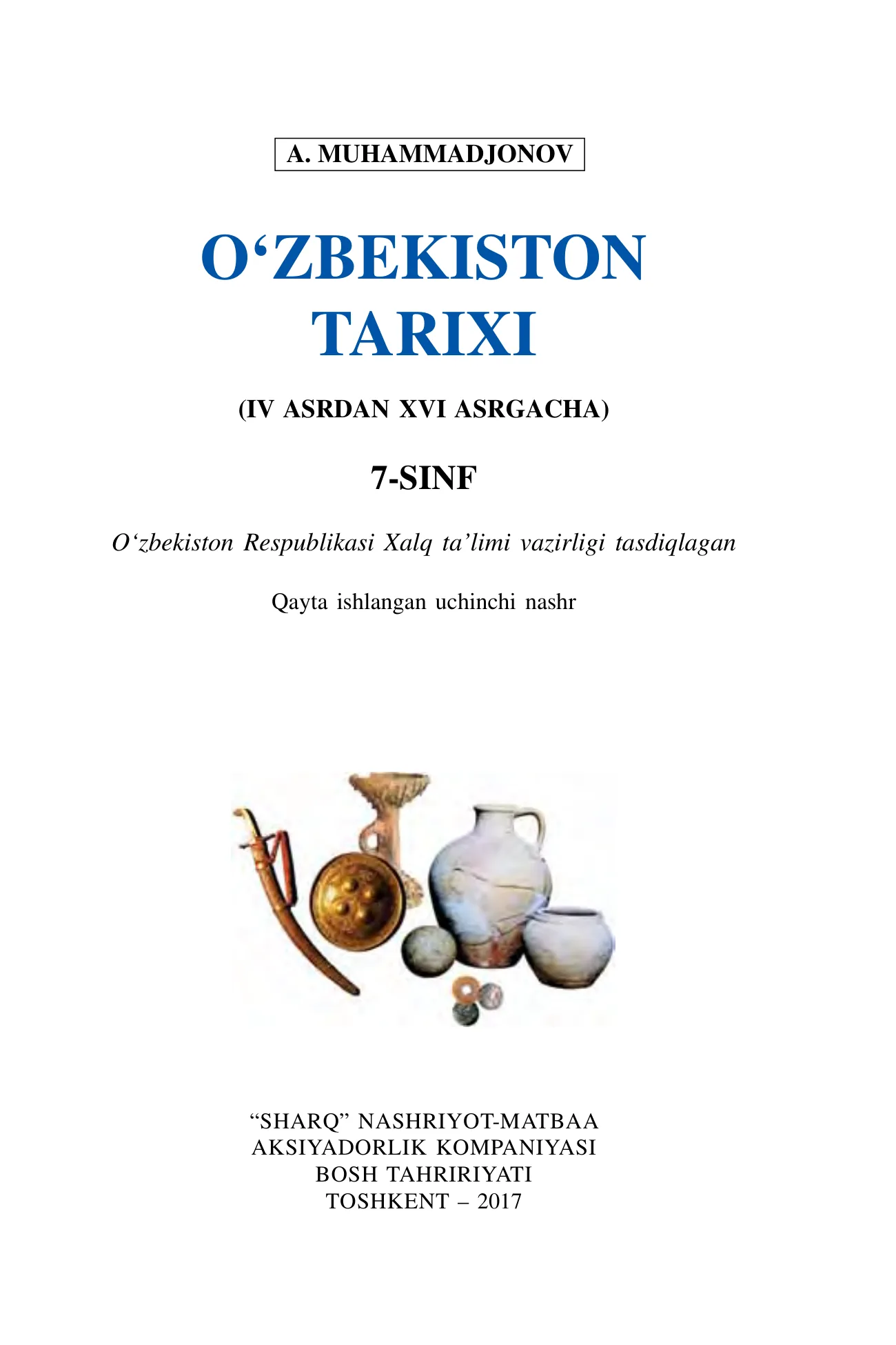 7-sinf O‘zbekiston tarixi