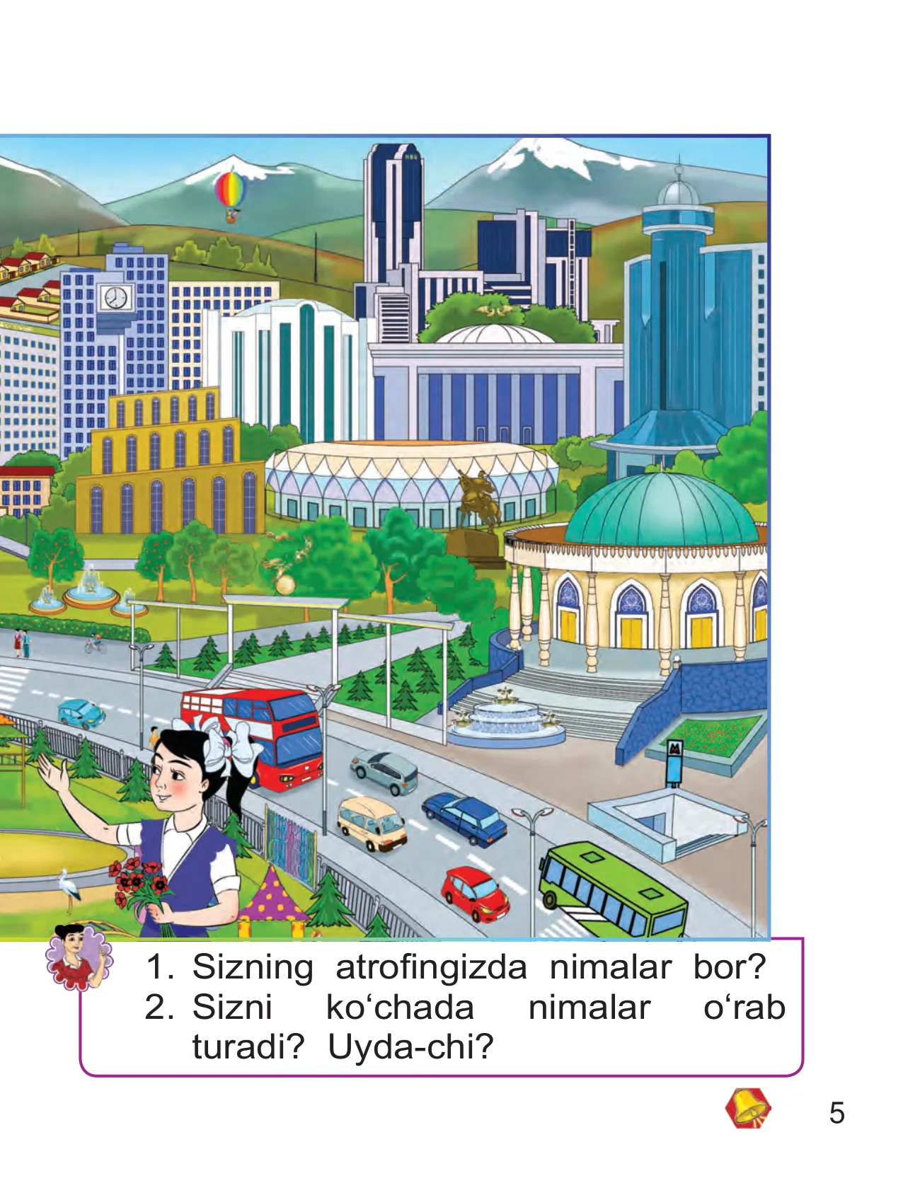 1-sinf Atrofimizdagi olam — 5-bet