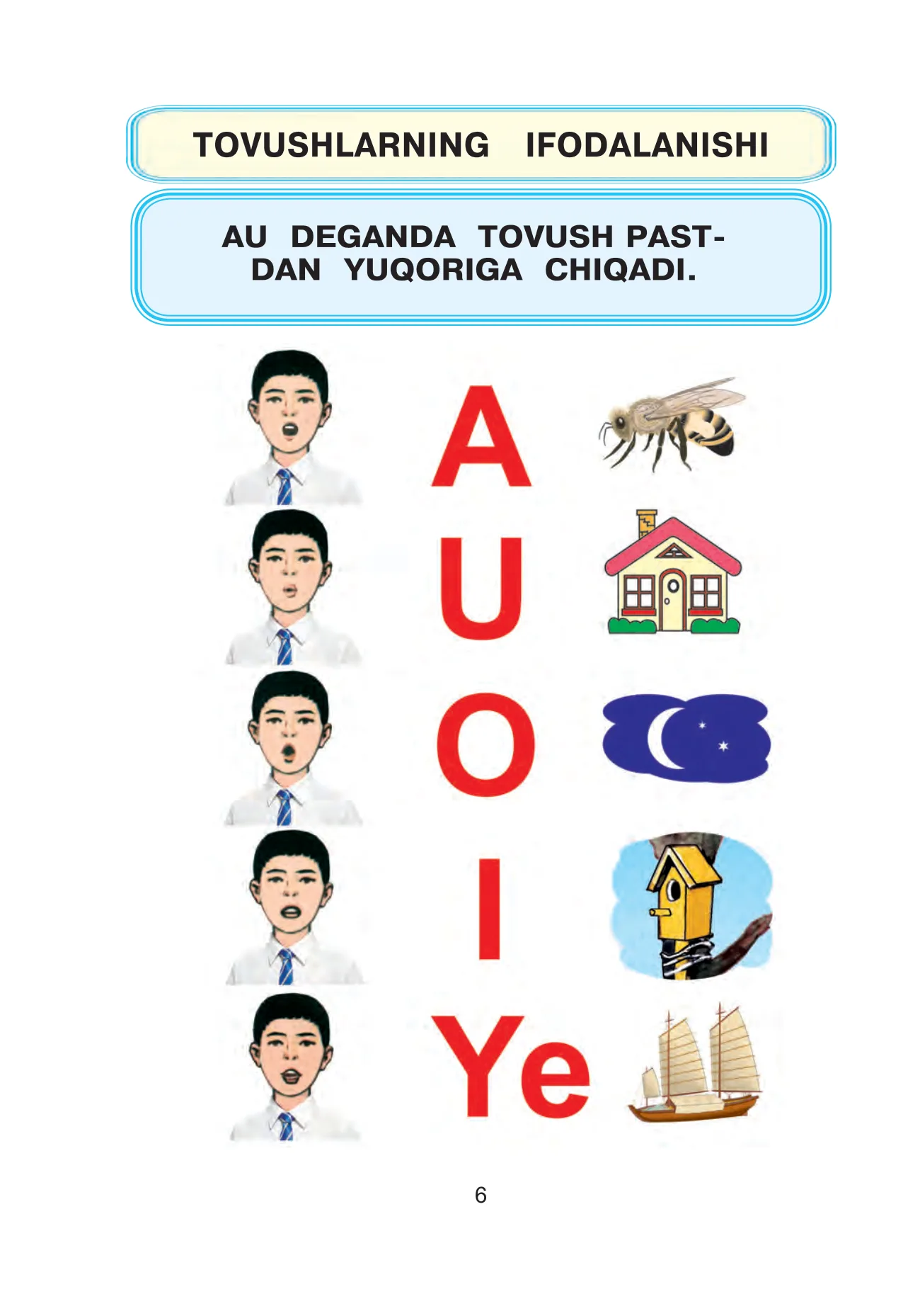 1-sinf Musiqa — 6-bet