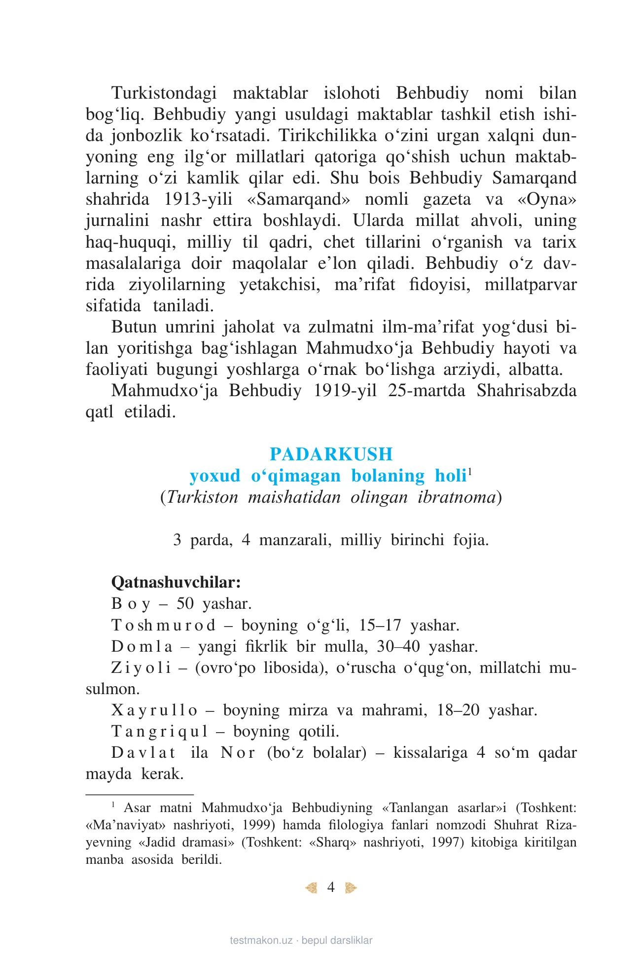 10-sinf Adabiyot 2-qism — 4-bet