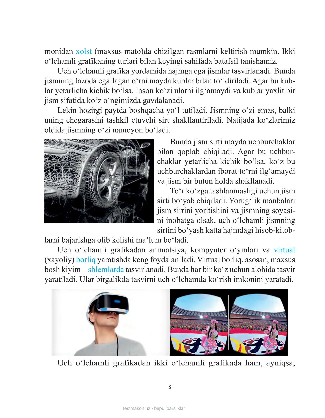 11-sinf Informatika — 8-bet