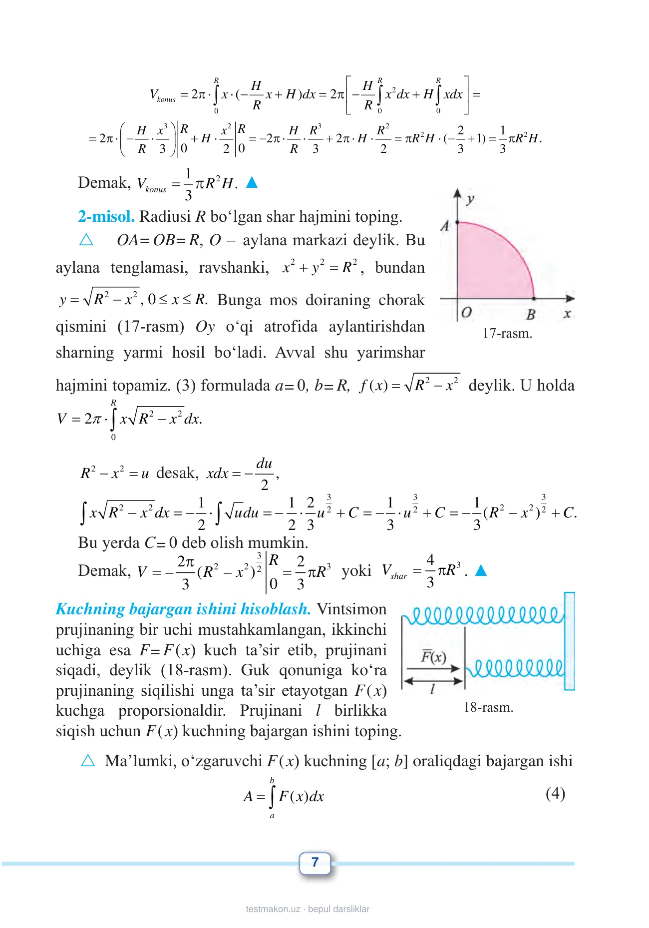 11-sinf Matematika 2-qism — 7-bet