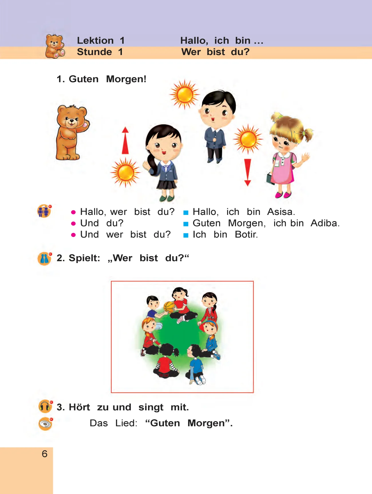 2-sinf Nemis tili — 6-bet