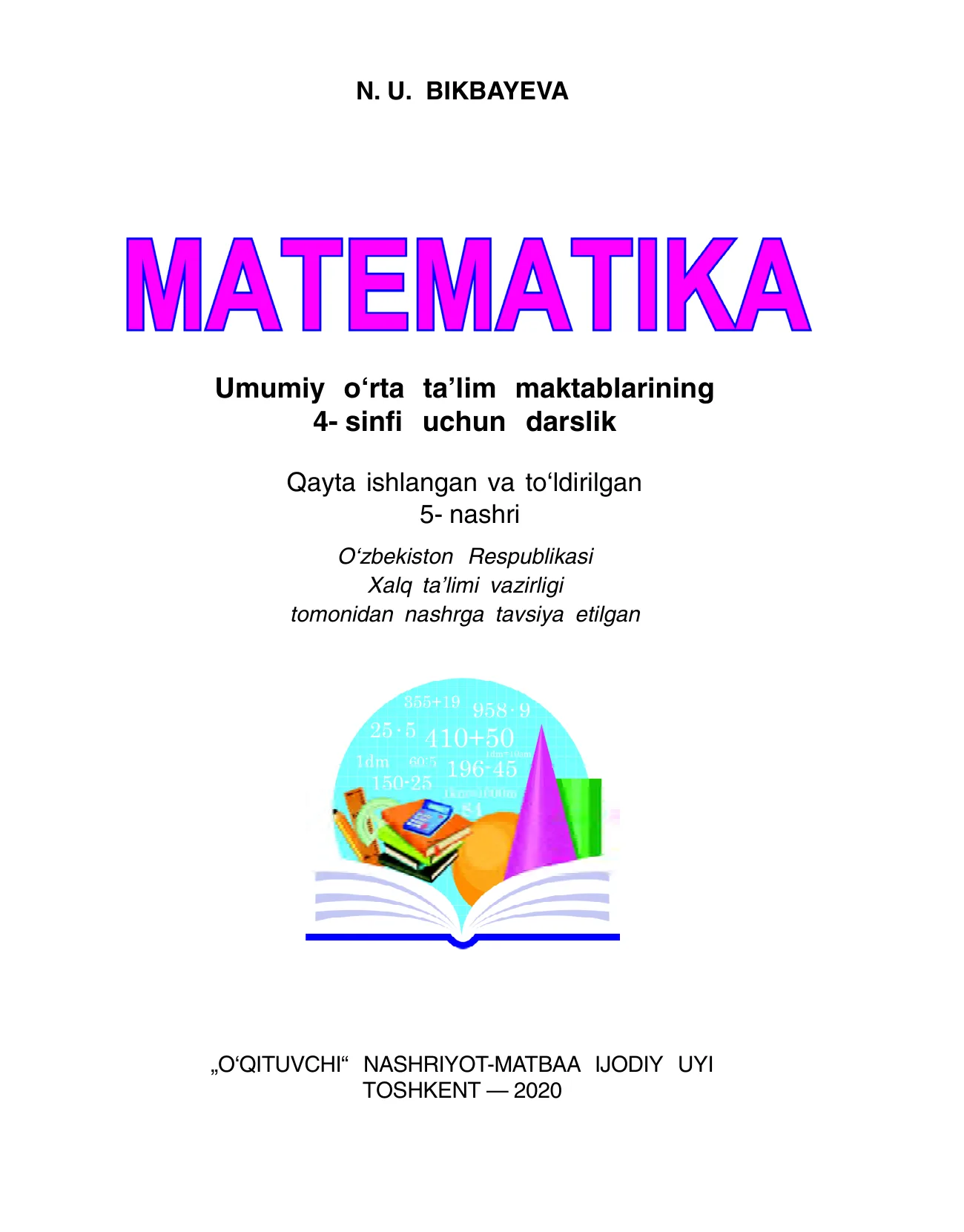 4-sinf Matematika — 3-bet