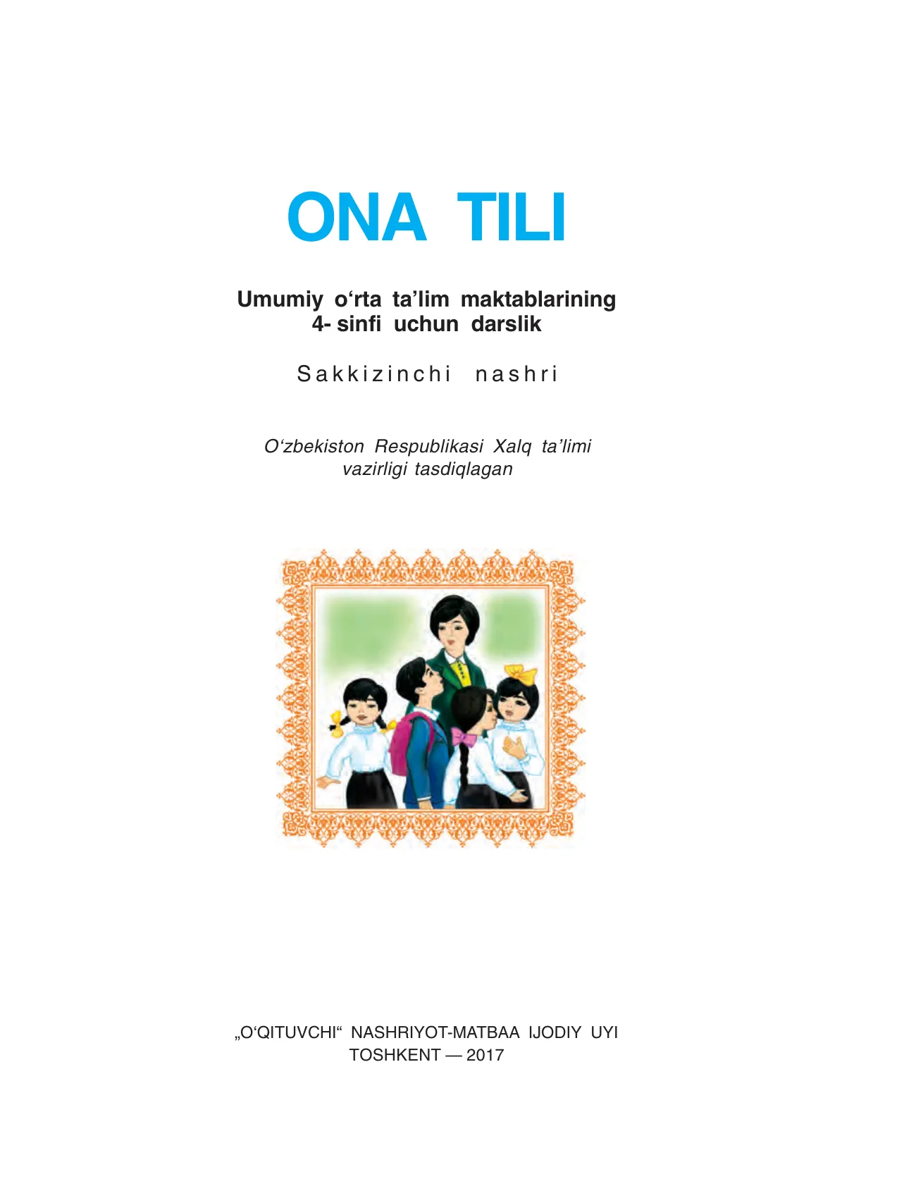 4-sinf Ona tili — 1-bet