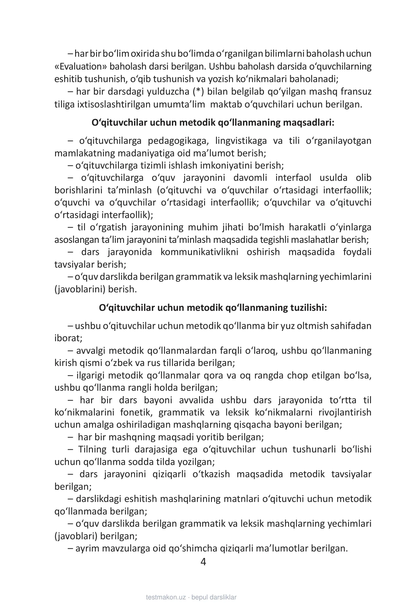 5-sinf Fransuz tili (metodika) — 4-bet