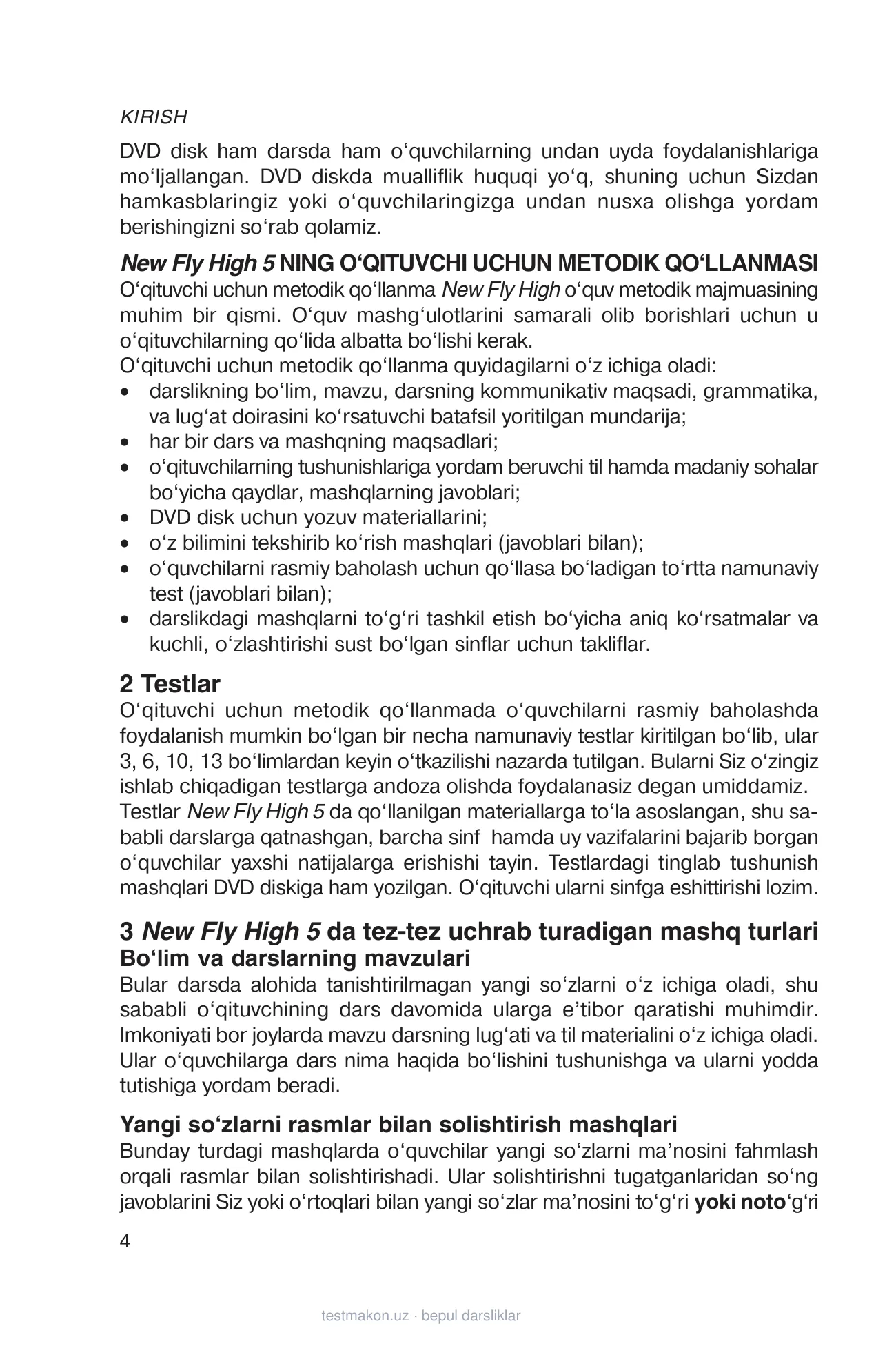 5-синф Инглиз тили (методика) — 4-бет