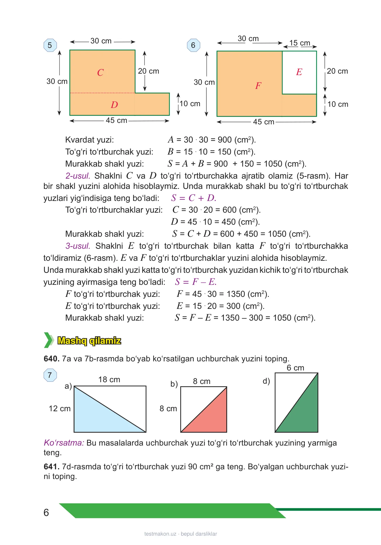 5-sinf Matematika (2-qism) — 6-bet