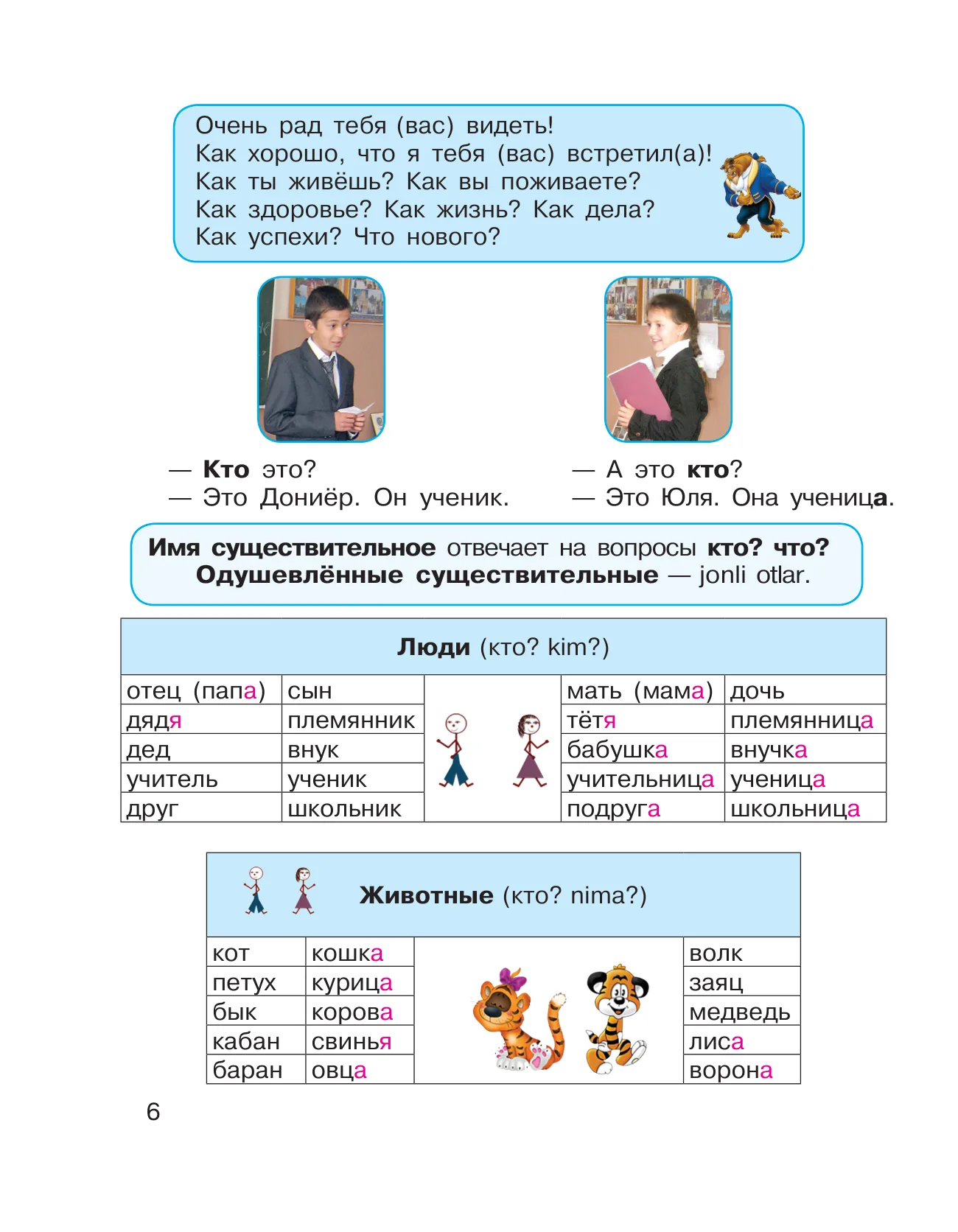 5-sinf Rus tili — 6-bet
