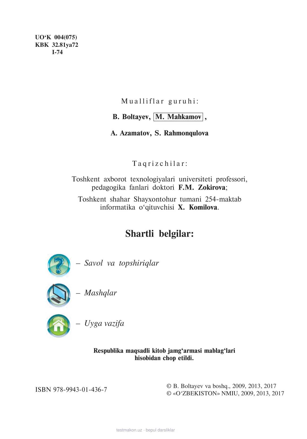 6-sinf Informatika — 2-bet