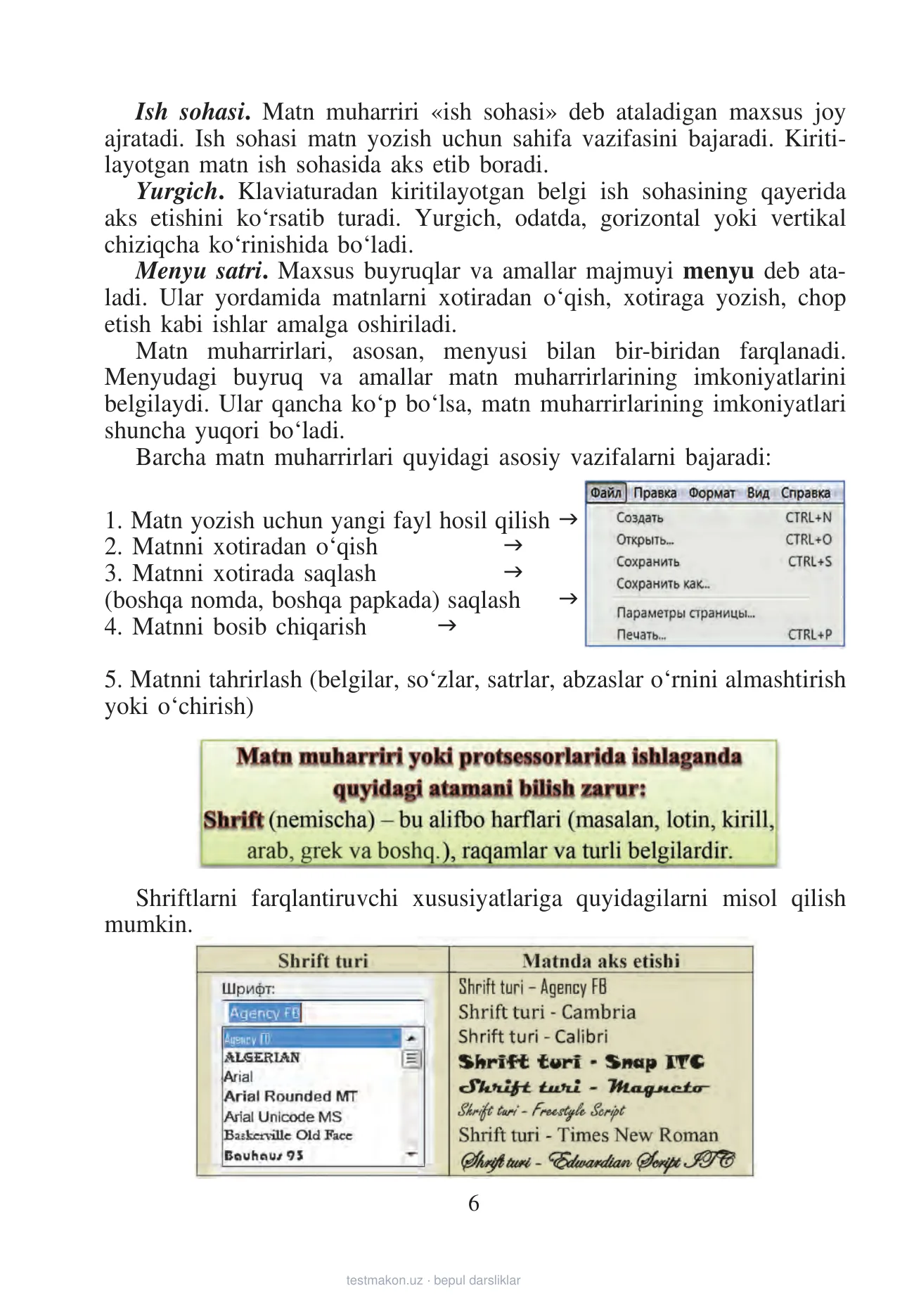 6-sinf Informatika — 6-bet