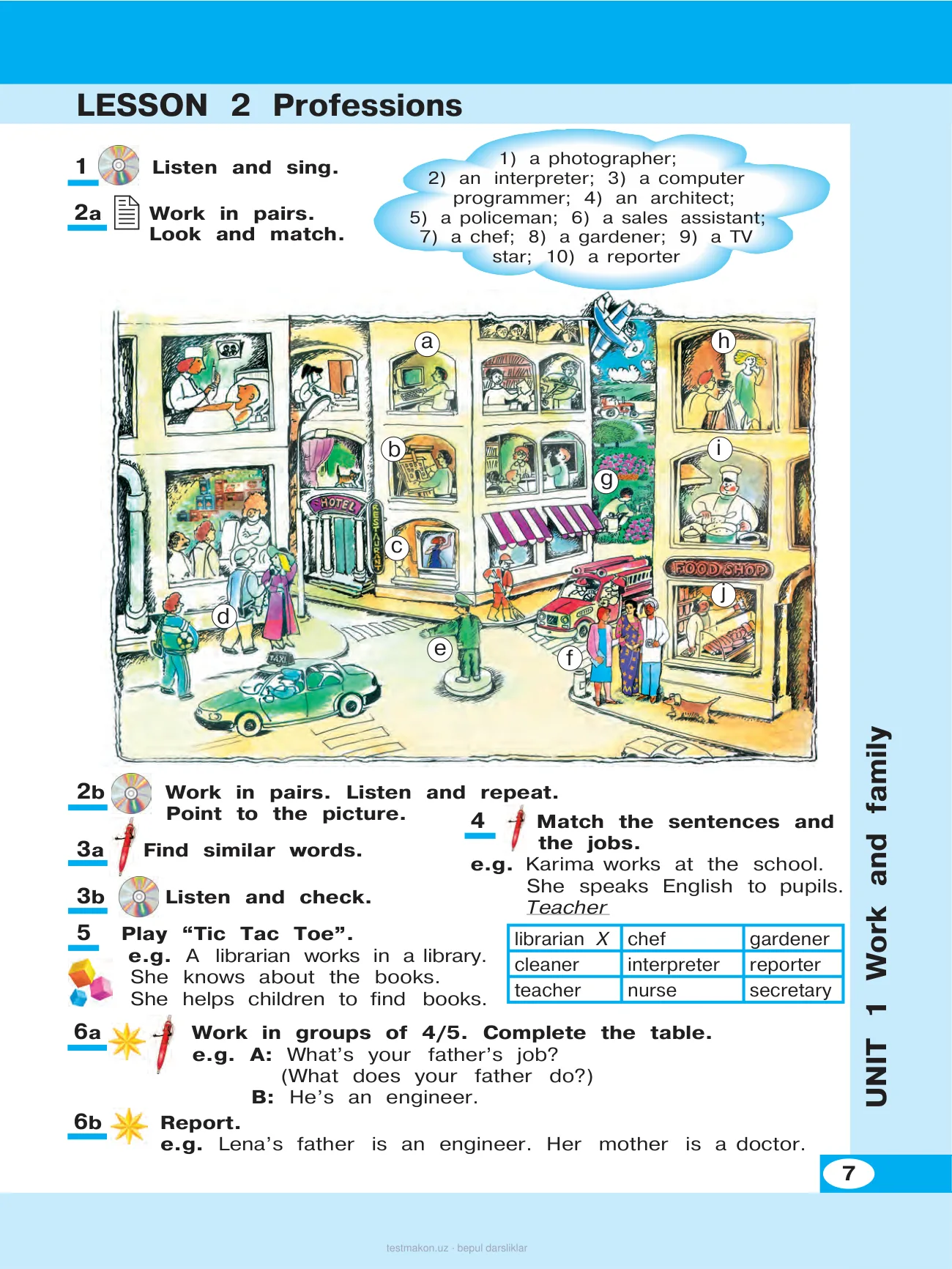 6-sinf Ingliz tili — 7-bet