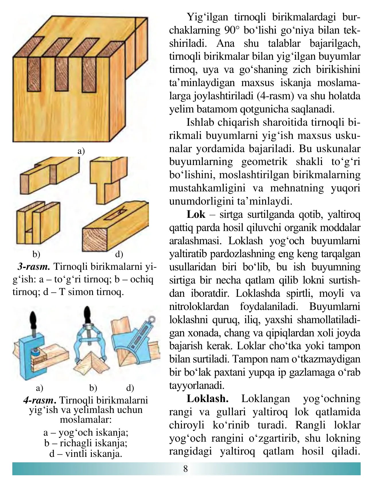 6-sinf Texnologiya — 8-bet