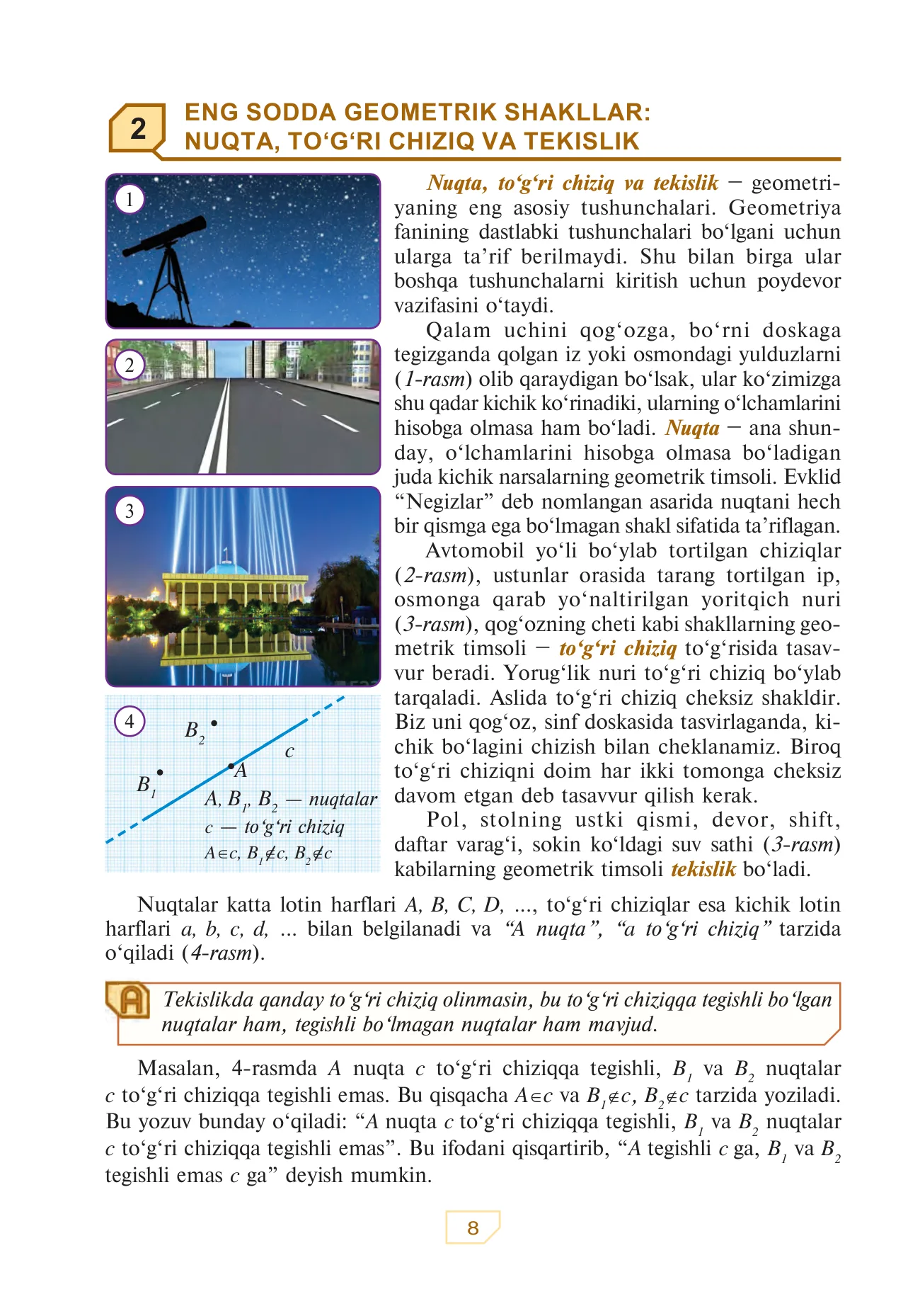 7-sinf Geometriya — 8-bet