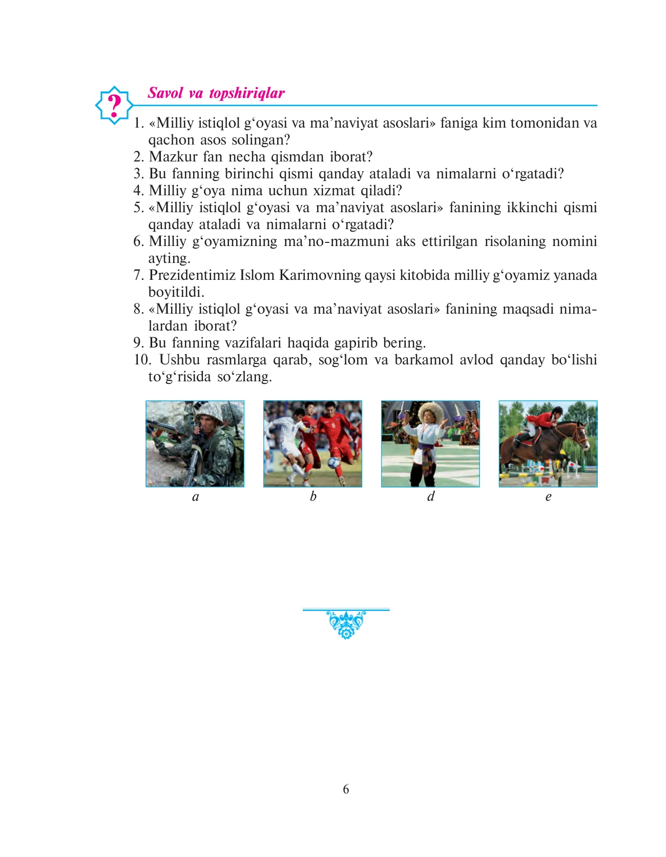 7-sinf Milliy istiqlol g‘oyasi — 6-bet