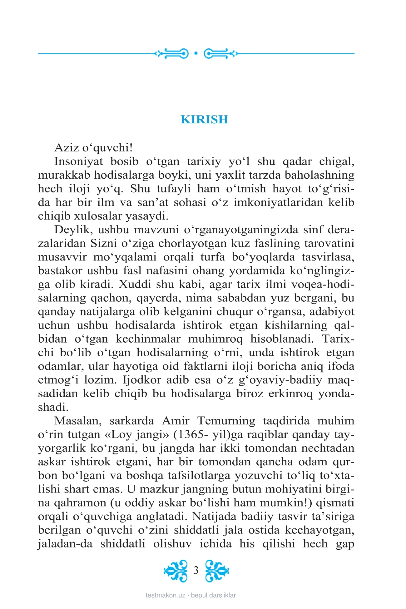 8-sinf Adabiyot — 3-bet