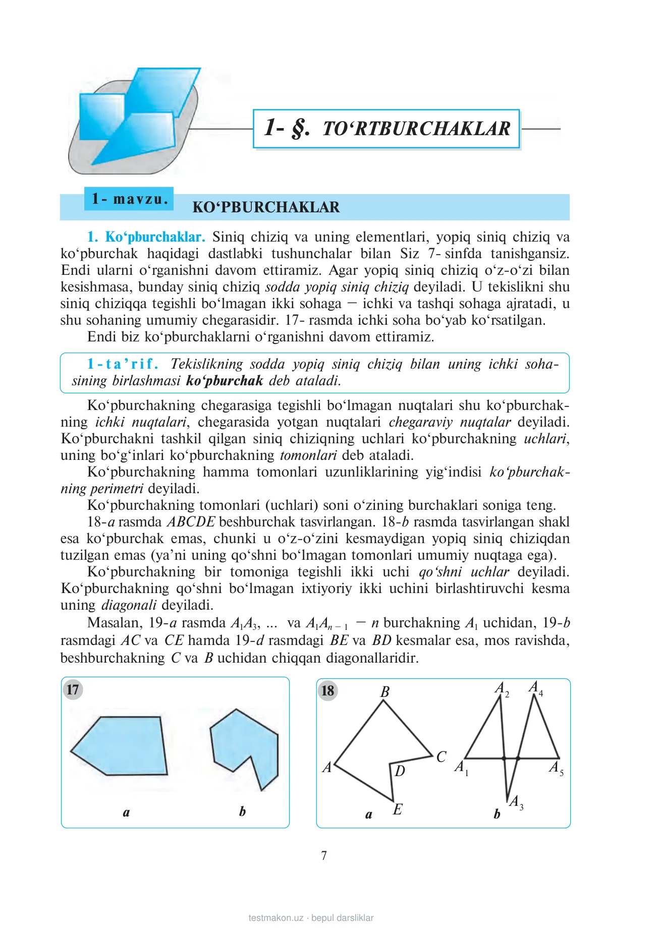 8-sinf Geometriya — 7-bet