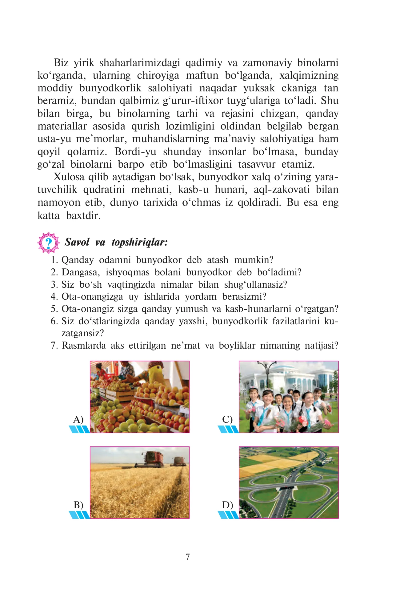 8-sinf Milliy istiqlol g‘oyasi — 7-bet