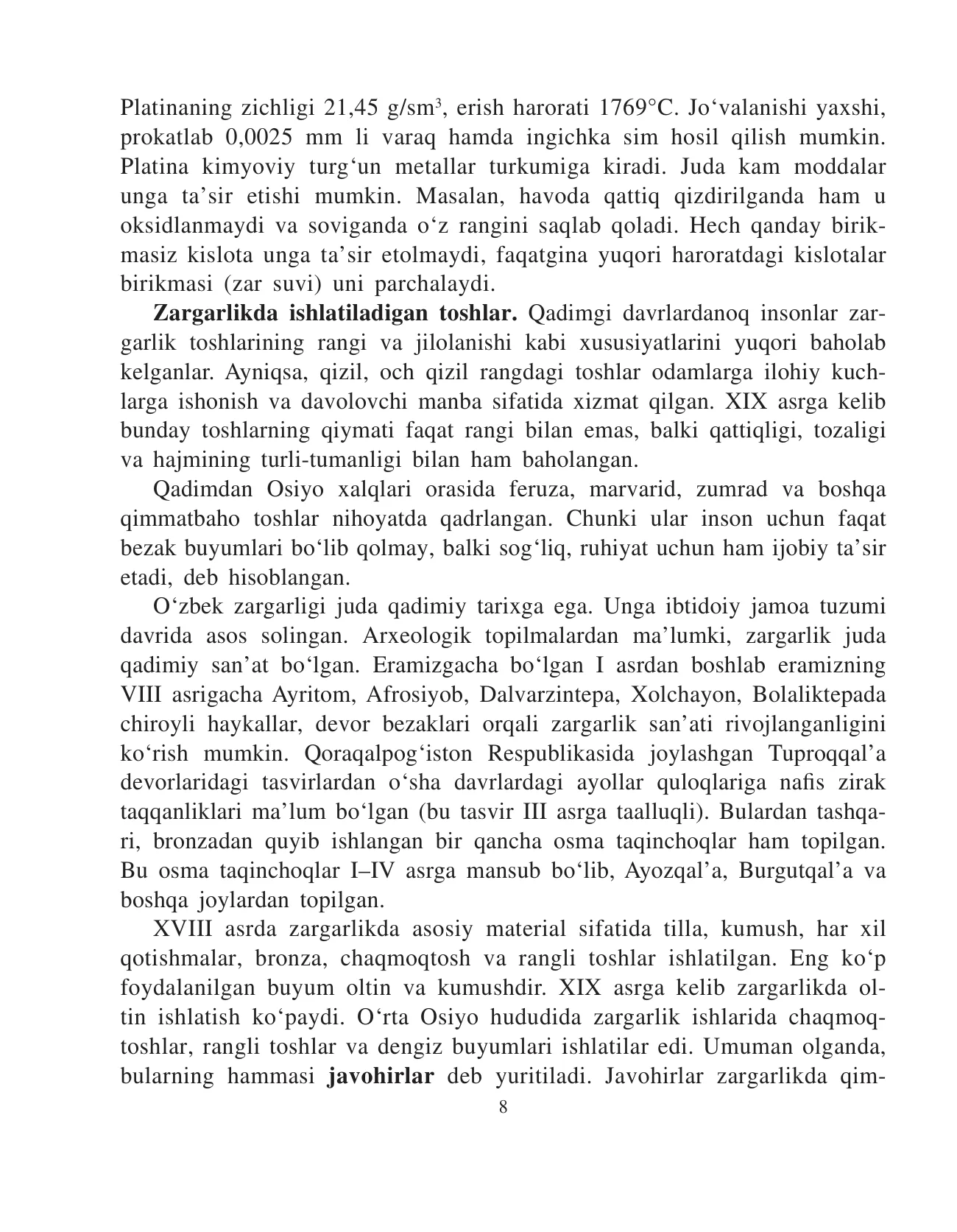 9-sinf Texnologiya — 8-bet