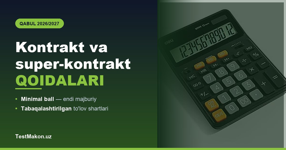 Super-kontrakt 2026/2027: endi qanday ataladi, kimga beriladi va narxi necha barobar